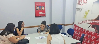 APYME Vegas Altas y La Serena renueva su colaboración con la Lanzadera de Empleo de Villanueva 
