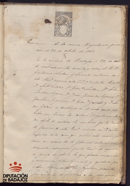 150 años de la Diputación de Badajoz nacida tras la Revolución de 1868, conocida por La Gloriosa