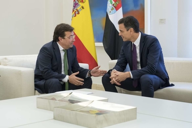 Fernández Vara destaca el compromiso del Gobierno de España con el proyecto de Alta Velocidad en Extremadura