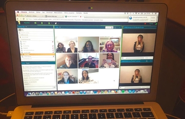 Extremeños residentes fuera de España se conectan virtualmente para definir nuevas formas de conexión entre ellos y la región