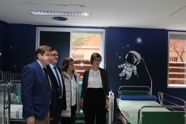 Vergeles destaca la transformación más amigable de las Urgencias Pediátricas y Consultas Externas del Materno Infantil