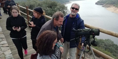 La Reserva de la Biosfera de Monfragüe recibe visita de más de 35 personas de la Asociación de Personas Sordas de Cáceres