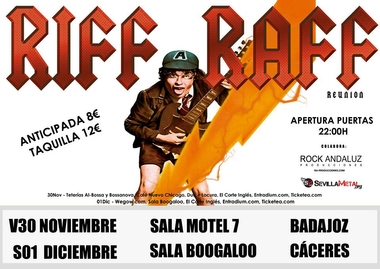 RIFF RAFF REUNION en Badajoz