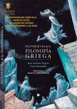 Se presenta en el Ateneo de Cáceres el libro Historietas de la filosofía griega