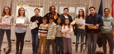 Urbanismo hace entrega de los premios a los doce ganadores del concurso de dibujo Aquí vivo yo