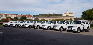 El INFOEX dispone de nueve nuevos vehículos todoterreno destinados al control de trabajos de prevención de incendios forestales