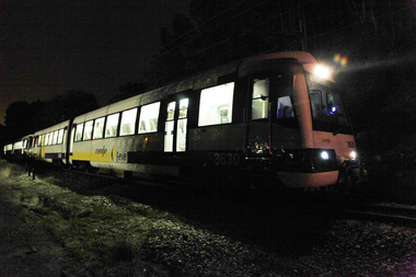 El tren en la noche extremeña