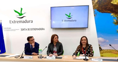 Rosa Balas destaca la vocación iberoamericana de Extremadura y el valor de la gesta de Núñez de Balboa