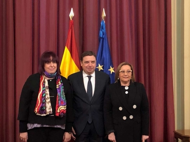 Junta y Ministerio de Agricultura formalizan la adhesión de Extremadura a un instrumento financiero que agilizará los trámites agrarios