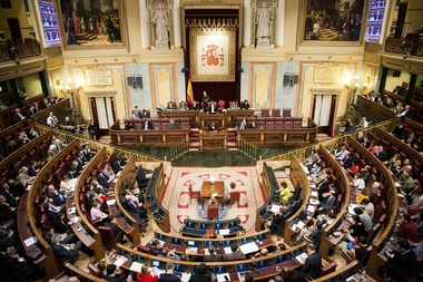 Prohibido leer en la tribuna del congreso de los diputados