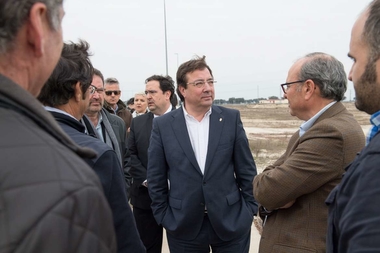 Fernández Vara destaca que el Campo Arañuelo será uno de los tractores de la economía extremeña debido a sus potencialidades