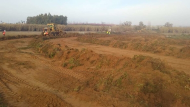 Se inician las obras del primer lote del tramo III de la Ronda Sur de Badajoz, que incluye la construcción de un puente sobre el Guadiana