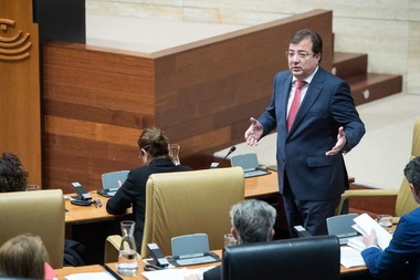 Fernández Vara valora el cumplimiento de los compromisos esenciales adquiridos al comienzo de esta legislatura