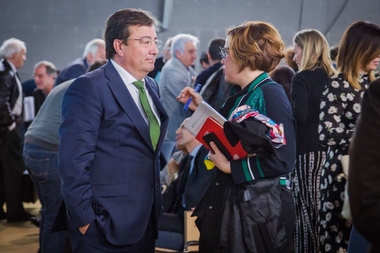 Fernández Vara destaca el carácter democrático y pegado al territorio de la Ley de Ordenación Territorial y Urbanística Sostenible de Extremadura