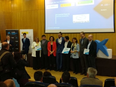 Powertrack gana los Premios Emprendedor XXI en Extremadura