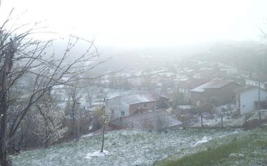 Se activa esta noche la alerta amarilla por nevadas en el norte de Cáceres