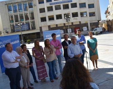Fragoso propone crear una Concejalía del Casco Antiguo que coordine todas las actuaciones en el barrio corazón de Badajoz