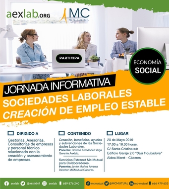 Sociedades Laborales: Creación de Empleo Estable