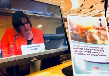La Junta presenta en Bruselas las realidades de la Estrategia de economía verde y circular extremeña
