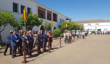La vicepresidenta asiste a la clausura de la 106 Fase de Caza y Ataque en la Base Aérea de Talavera la Real