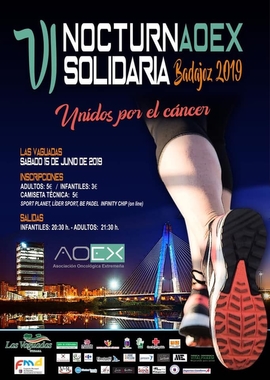 VINocturnAOEx Solidaria Badajoz 2019 Unidos por el Cáncer