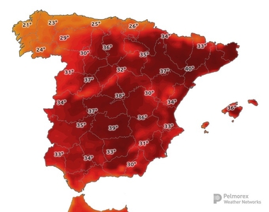 El 112 Extremadura activará mañana sábado la alerta naranja por altas temperaturas en varias comarcas de la región
