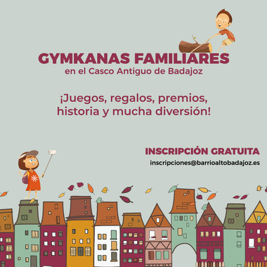 Gymkana familiar en el Casco Antiguo de Badajoz