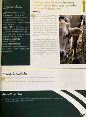 La Red Rural Nacional señala una de las medidas de Agricultura y Ganadería como buena práctica del PDR 2014-2020