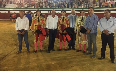 Manuel Perera triunfa en la final del VII Certamen de Clases Prácticas de Escuelas Taurinas del Patronato de Tauromaquia de la Diputación