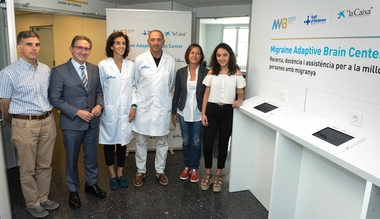 Vall dHebron y la Caixa presentan un espacio pionero para estudiar el cerebro de los pacientes con migraña: el Migraine Adaptive Brain Center