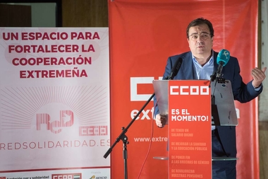 Fernández Vara apuesta por la transversalidad y la búsqueda de espacios comunes para lograr los objetivos de Desarrollo Sostenible