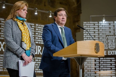 Fernández Vara apuesta por un mando único y una unidad de acción coordinada como la mejor defensa para luchar contra la pandemia