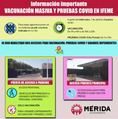 El ayuntamiento colabora con el SES en la organización de IFEME para la vacunación masiva