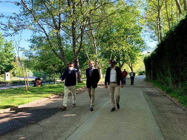 El Ayuntamiento incrementará en 5 kilómetros la red de carriles bici con los que se construirán en el Parque del Príncipe