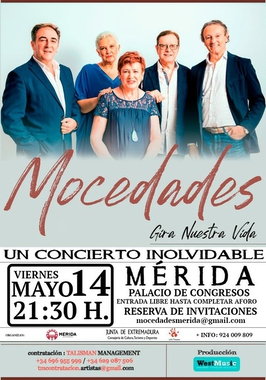 Mañana se abren las taquillas para recoger las entradas de Mocedades