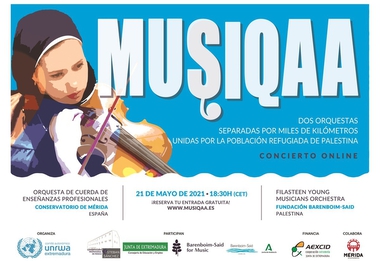 La Orquesta de Cuerda del Conservatorio ofrecerá un concierto junto con la Filasteen Young Musicians Orchestra de la Fundación Barenboim-Said