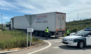Investigan al conductor de un camión que circulaba bajo la influencia de drogas tóxicas