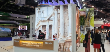Mérida inicia su actividad promocional en una edición de FITUR que se marca como objetivo la recuperación del sector
