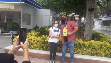 Andrés Suárez llega a Badajoz para presentar su última obra, A través de tus ojos