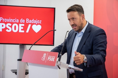 El PSOE tiende la mano para que Badajoz pueda tener una estabilidad política en lo que queda de legislatura