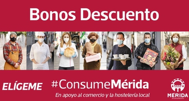 La campaña Consume Mérida sobrepasa los 24.400 bonos canjeados en los establecimientos de comercio y hostelería participantes