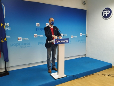 El PP tacha de insuficientes y poco ambicioso el plan Pueblos Con Futuro de la Diputación Provincial de Cáceres