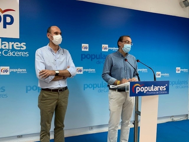 Rafael Mateos (PP): Cáceres tardará años en recuperarse del Gobierno de Luis Salaya y su equipo