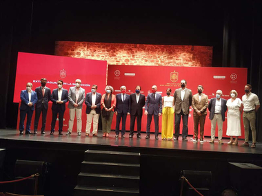 Presentación de los encuentros de las selecciones Sub-21 y absolutas masculina y femenina de fútbol