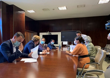 Junta de Extremadura, Ayuntamiento y Diputación de Badajoz se comprometen a poner en marcha el Consorcio del Casco Antiguo antes de fin de 2021
