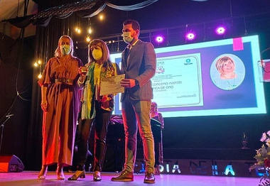 Tenca de Oro in Memoriam para Charo Cordero en Arroyo de la Luz