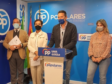El PP registra un centenar de enmiendas a los PGE22 para mejorar las inversionesen Extremadura 