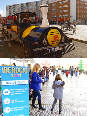 El Tren Turístico, gran atractivo de IBEROCIO en Cerro Gordo