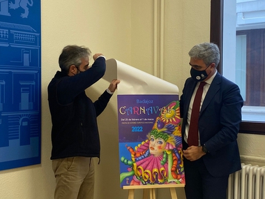 Un cartel de Yolanda Cabrera, de Almendralejo, anunciará el Carnaval de Badajoz 2022