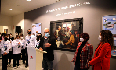 El MUBA acoge la actividad Robotizarte Intergeneracional con alumnos del colegio López de Vega